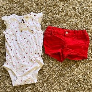 OshKosh cherry outfit